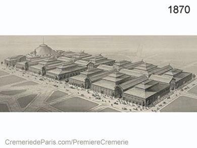 Halles de Paris construits par Victor Baltard
