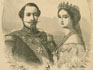 Napoleon III et l&acute;Imperatrice Eugenie
