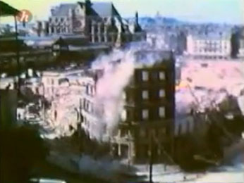 Destruction du 32 rue des Halles