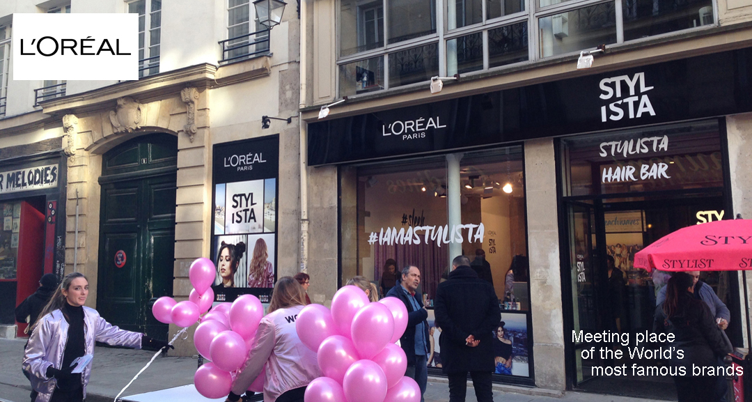 L Oreal Stylista Pop Up Store