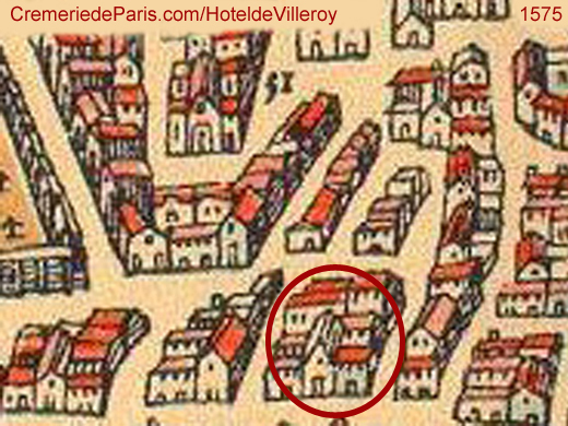 Hotel de villeroy en 1575 Hotel de Villeroy en 1575