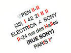La rue Sony