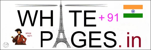 Les White Pages d Inde édités depuis la Cremerie de Paris / ancien siège de la Poste Royale. Whitepages.in